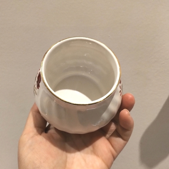 3/$30 Vintage Sadler Windsor sugar Bowl/ Vase Roses floral design 24K Gold trim - Picture 2 of 13